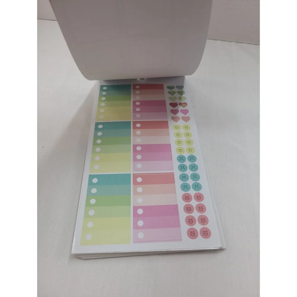 The Happy Planner Watercolor Stickers 922 Pcs Complete Planner Scrapbook Supply